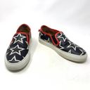 Givenchy  Black Leather White Star Red Trim Low Top Skater Sneakers Size 36 US 6 Photo 3