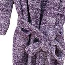 Barefoot Dreams  Robe Size 1 Heather Plum Purple Cozychic Photo 5