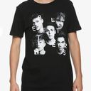 WHY DON'T WE Black & White 8 Letters Graphic Band Tee Size L Photo 0