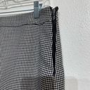 Nine West  Black Houndstooth Suit Pencil Skirt Sz 14 Photo 8