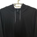 prAna NWT  Odea Sun Hooded Top Shirt Hoodie Long Sleeve Black Women’s Size Small Photo 1