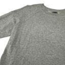 Sweaty Betty  Gray Long Sleeve Crew Sweatshirt Top Split side Small Photo 5