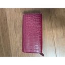 Anne Klein Anne Kelin Red Faux Leather Wallet Photo 4