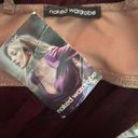 Naked Wardrobe NWT light pink glitter bralette crop top Sz S Photo 2