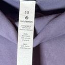 Lululemon  Ethereal Mock Neck Purple Quartz Womens size 2 long sleeve shirt Photo 2