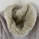 Krass&co G.H. Bass &  Faux Suede Fur Hooded Coat Size M Photo 5