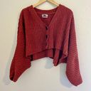 Urban Outfitters UO Ashlyn Batwing Cropped Cardigan Sweater Photo 1