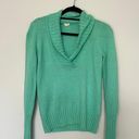 J.Crew  Factory Turquoise Vneck Pullover Sweater Photo 5