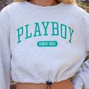 PacSun Playboy By  Cinched Crew Neck Sweatshirt Photo 3