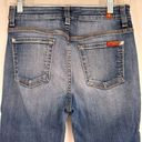 7 For All Mankind 7FAM  Cropped High Rise Vintage Straight Leg Jeans Size 26 Photo 5