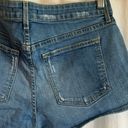 Rich & Skinny  Casual Lighter Medium Wash Low Medium Rise Denim Jean Shorts Photo 5