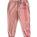 Ralph Lauren Lauren  French Terry Plain Jogger Pants, Pink Size XXL New w/Tag Photo 8