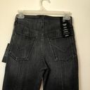 Hudson Jeans NEW NWT HUDSON High Waisted Rise Holly Crop Flare Black Ankle Raw Hem Jeans 25 Photo 8