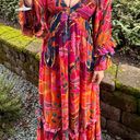 Farm Rio Vintage Wave Maxi Dress Photo 0