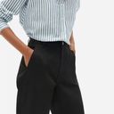 Everlane  The Utility Barrel Pant in Black 2 Tall NWT Photo 3