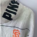 5th & Ocean VS PINK SF GIANTS MLB Long Sleeve Funnel Neck Pullover Sweatshirt SZ M NWT Photo 6