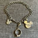 Disney VTG  Silver Tone Bracelet With Charms Photo 1