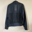 Adidas  Women’s Black Mesh Detail Zip Up Jacket Medium NWT Photo 9