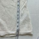 Guess racerback knit tank top with built in bra size xs cream Photo 10