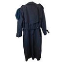 London Fog  Limited Edition Removable Lined  Trench Coat Black Photo 4