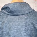 Mountain Hardwear  Norse Peak pullover womens XL blue zippered pockets snap close Photo 6