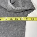 J.Jill  100% Cotton Heather Gray Pocket Oversized Sweatshirt Photo 6