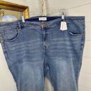 Lane Bryant  Straight Fit High Rise Boot Cut Jean NWT Curvy Light Wash Size 28 Photo 5