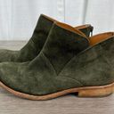 Kork-Ease  Dark Green Suede Leather Ryder Booties Sz.6.5 Photo 4