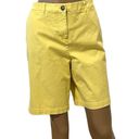 Bermuda Boden 9" yellow  chino casual shorts size 12 SH2 8016 Photo 11