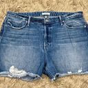 Good American  Jean Shorts size 16 Photo 0