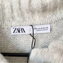 ZARA Wool Blend Oversized Polo Short Sleeve Sweater Sz M Photo 7