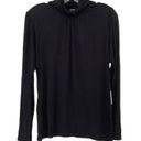 Circles Black Long Sleeve Turtleneck Sz M Size M Photo 6