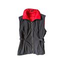 London Fog Vintage F.O.G.  Red Reversible Puffer Vest Large Outerwear Gorpcore Photo 2