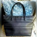Kate Spade  heaven lane hani Handbag Purse Tote black glitter stripe Photo 0