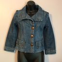 Citizens of Humanity Moto Style Denim Jean Jacket size 2 blue Photo 0