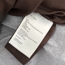 Oak + Fort  WOMEN’S VEGAN LEATHER PUFFER COAT IN TURKISH COFFEE SIZE XS Photo 6