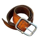 Gap Vintage  western Leather Belt size S Made in USA Photo 2