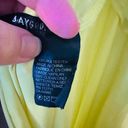 Jay Godfrey  Neon Yellow Georgette Zipper Fully Lined High Slit Gown Dress Size 2 Photo 7