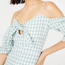 Boutique leRumi cold shoulder Plaid dress  Photo 4