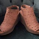 sbicca  Tan Cut Out Wedges Size 8 Photo 0