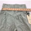 Ban Jara  Womens Size XS Linen Blend Envelope Waist Jogger Style Pants Pale Green Photo 3