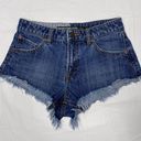 Volcom Stoney Micro Fit Jean Shorts 24” Denim Raw Hem True To This Cheeky Beach Photo 4