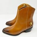 Krass&co NEW Thursday Boot . Sedona Country Star Brown Ankle Zipper Western Booties 7.5 Photo 4