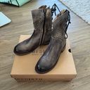 Bed Stu NEW  Bridgewater Grey Short Ankle Boot Photo 3