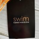 Naked Wardrobe NWT  Bikini Set in Orange Swirl Photo 5