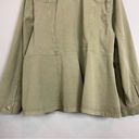 Torrid  Military Jacket Size 6‎ Light Army Olive Green Plus Size 6 6X Utility Photo 9