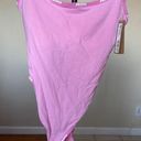 SKIMS NWT  Pink Cotton Logo Bodysuit-Bubble Gum Multi Size S Photo 3