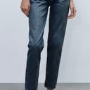 ZARA Classic Mom Fit Dark Jeans Photo 0