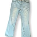 INC  Light Wash Flare Jeans Size 14 Photo 0