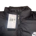 Nike NWT  Women’s Black Sportswear Therma-Fit Windrunner Down Vest Size XXL Photo 4